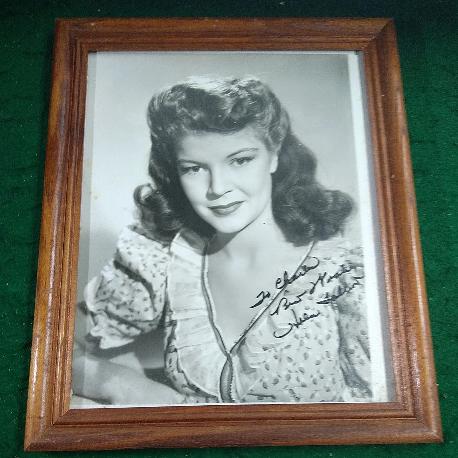 helen talbot — Helen Talbot Signed Vintage Celebrity Autograph Photo UNFRAMED actress,pin-up, изображение 4