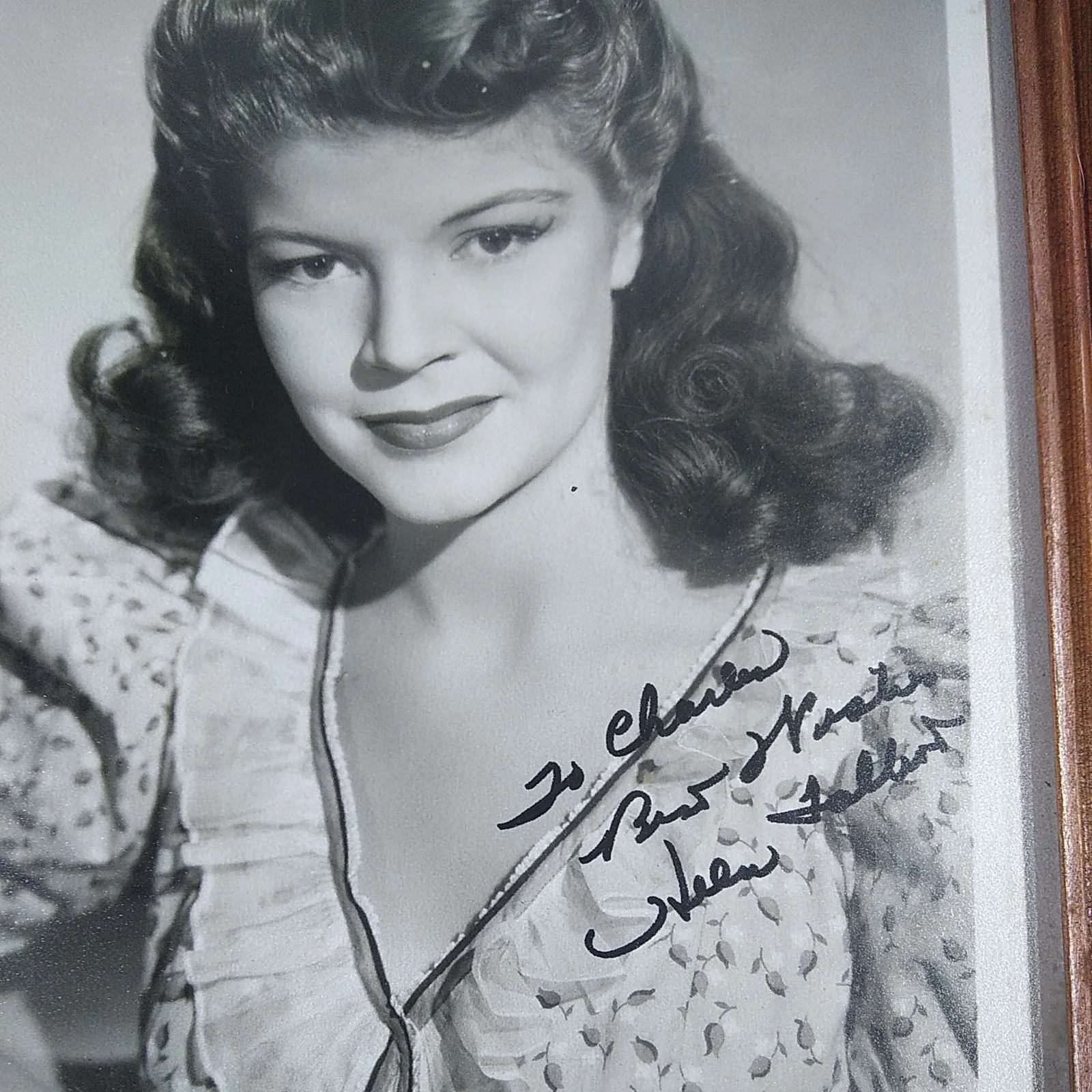 helen talbot — Helen Talbot Signed Vintage Celebrity Autograph Photo UNFRAMED actress,pin-up, изображение 5