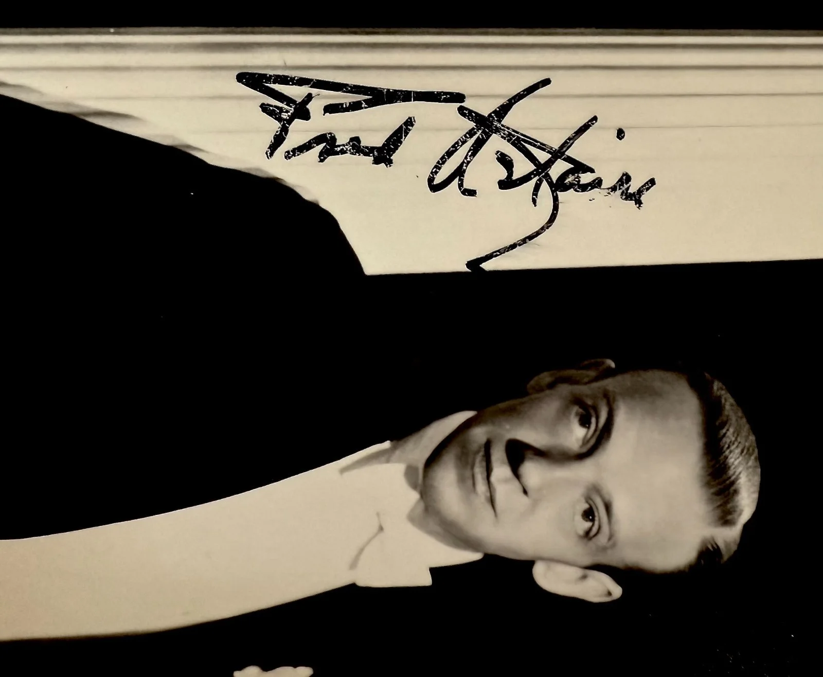 Fred Astaire, Hermes Pan — FRED ASTAIRE Signed Autographed 4 X 5 PHOTO POSTCARD Top Hat SWING TIME DANCER, изображение 2