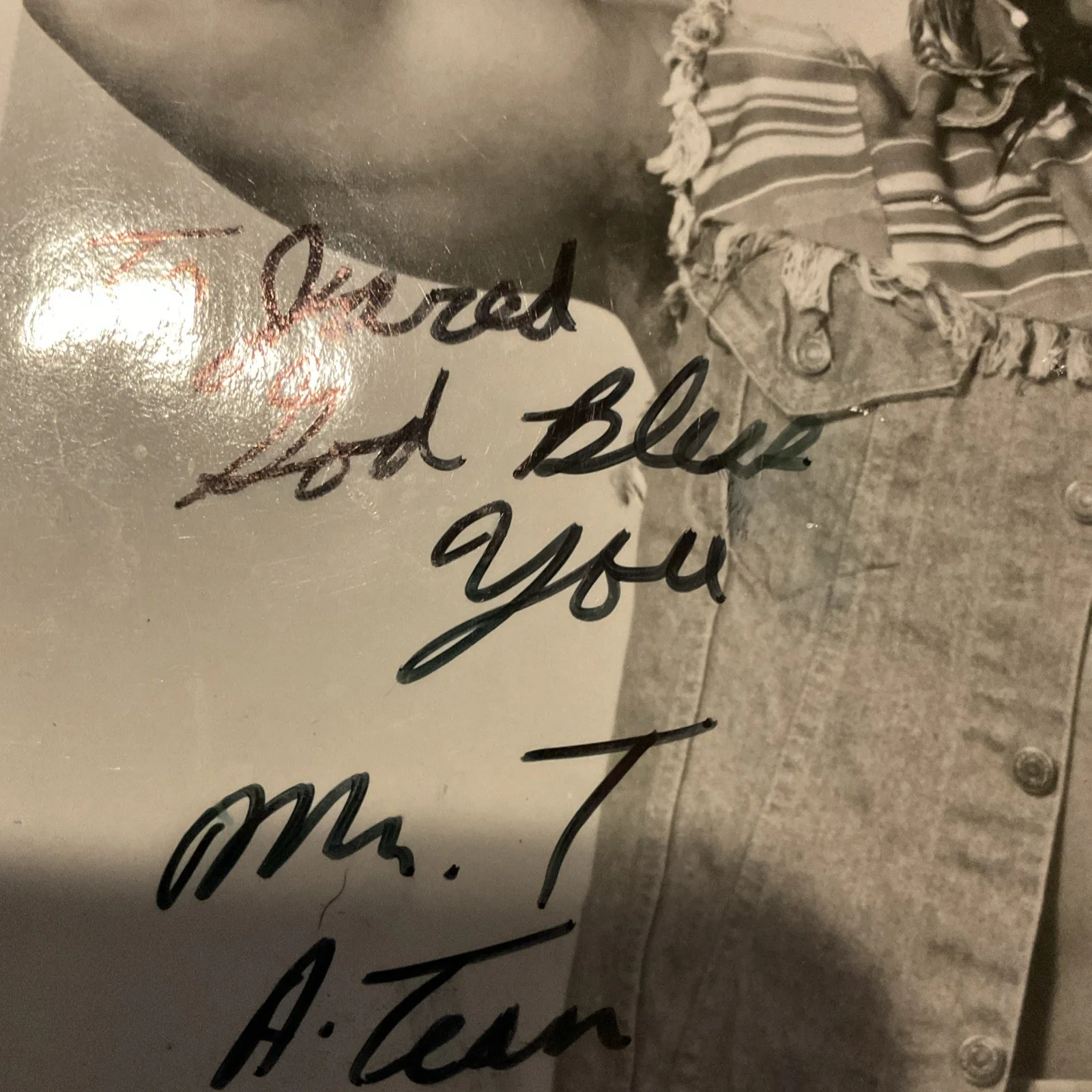 Mr. T — Mr. T- Signed Autographed A-Team B.A. Baracus 8 x 10 Photo No Coa, изображение 2