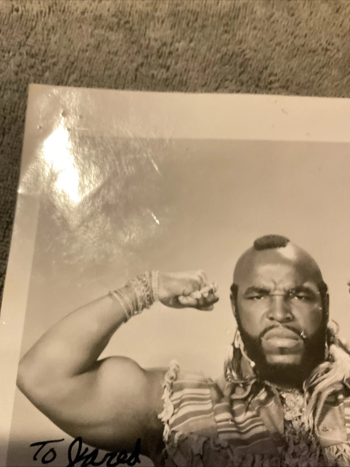 Mr. T — Mr. T- Signed Autographed A-Team B.A. Baracus 8 x 10 Photo No Coa, изображение 4