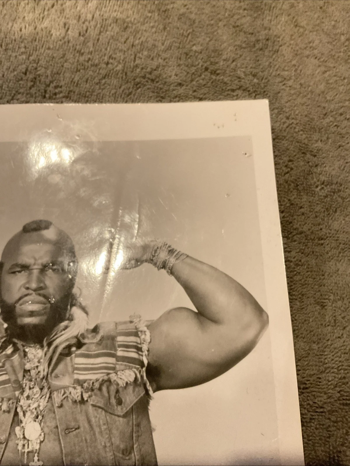 Mr. T — Mr. T- Signed Autographed A-Team B.A. Baracus 8 x 10 Photo No Coa, изображение 5