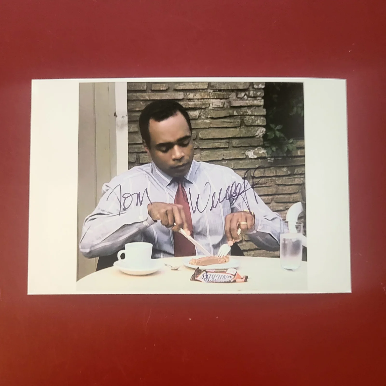 Tom Wright — Tom Wright SEINFELD Hand Signed 4x6 Autograph