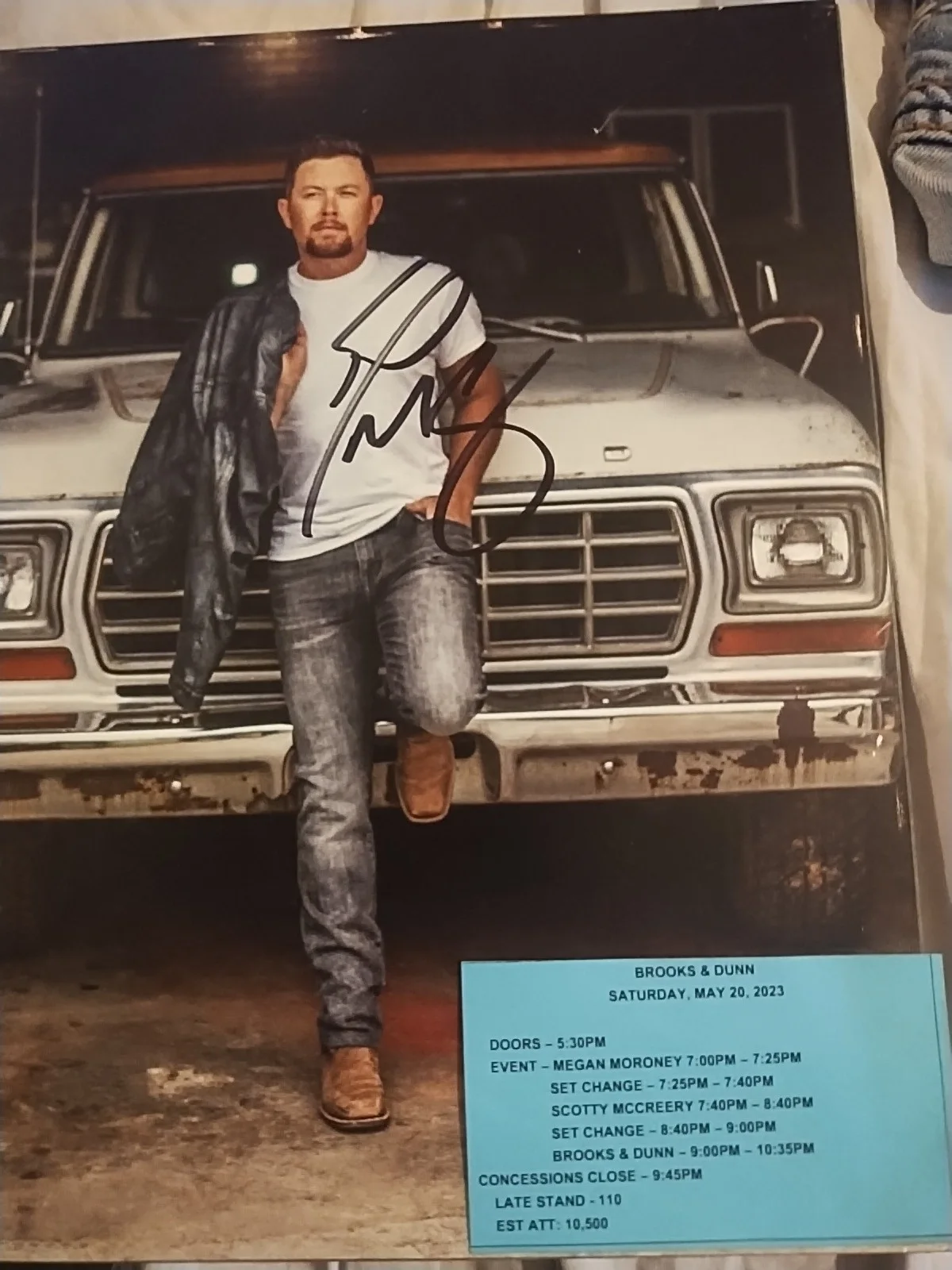 Scotty McCreery Autographed 8x10 Photo 100% Authentic, image 4