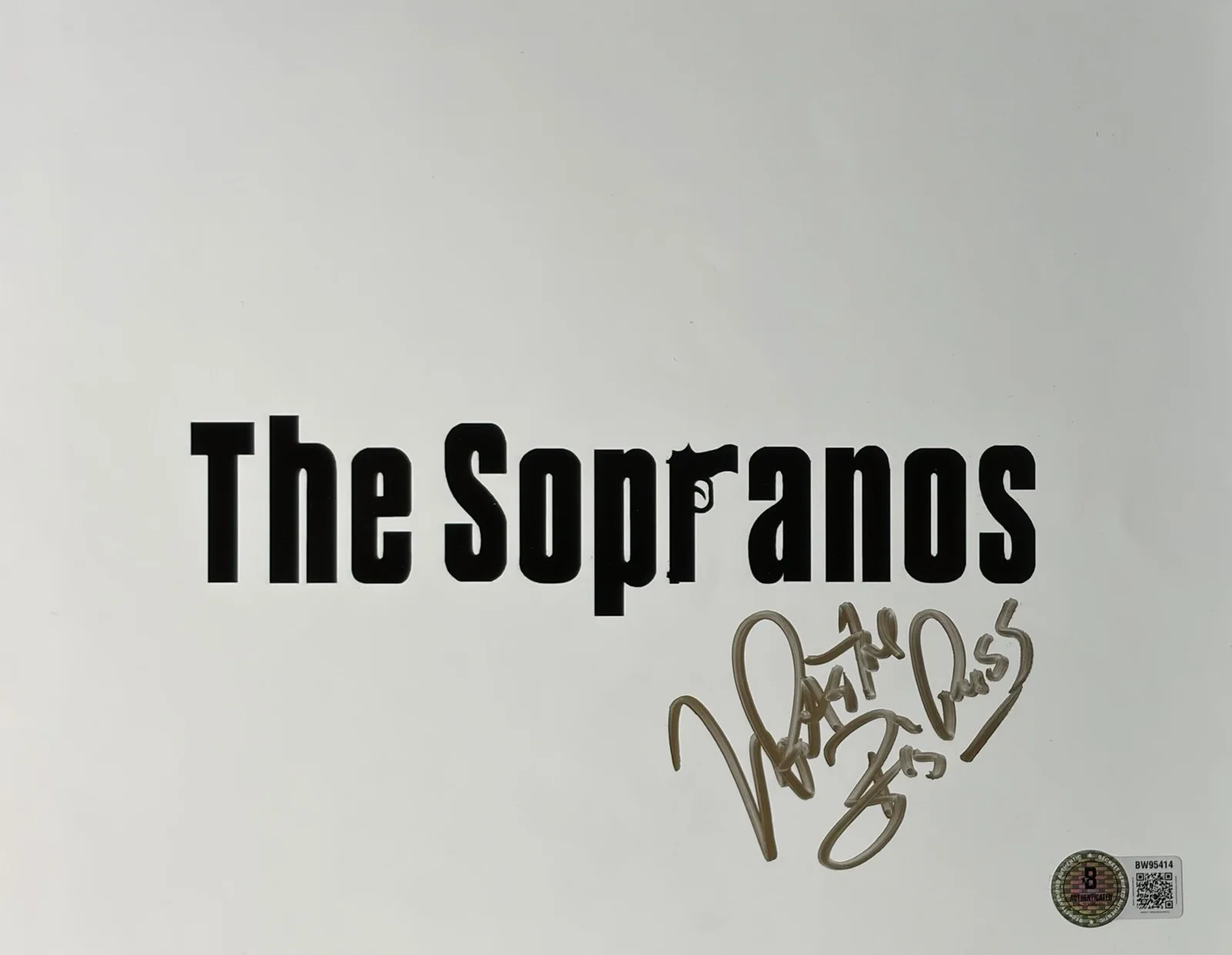 Vincent Pastore — Vincent Pastore autographed signed 8x10 photo Beckett BAS COA Big Puss Sopranos