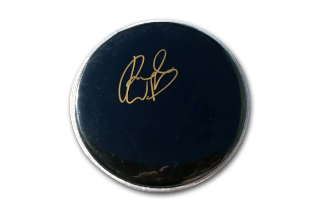 Rachel Butera — Rachel Butera authentic signed Drumhead W/Certificate Autographed (210DHa)
