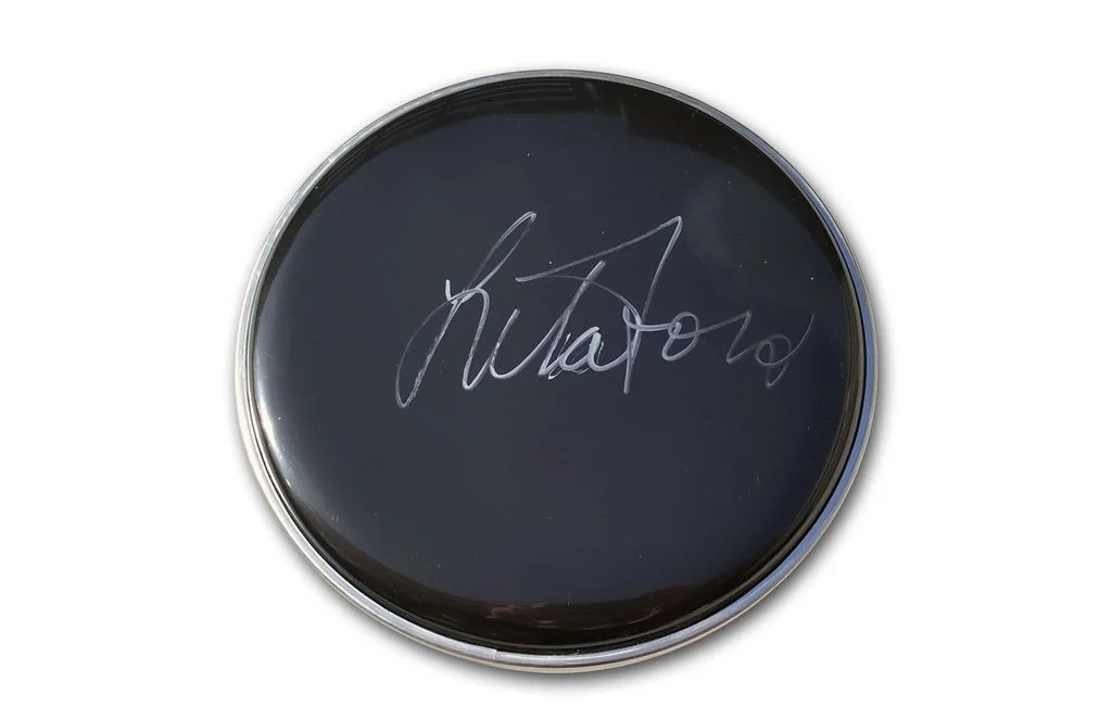 Lita Ford — Lita Ford The Runaways authentic signed Drumhead W/Cert Autographed DH223a