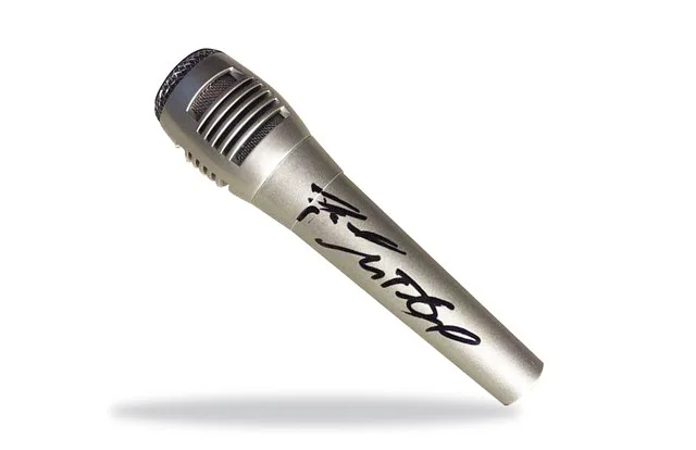 Paul McDonald — Paul McDonald American Idol authentic signed Microphone W/ Certificate mc112a1