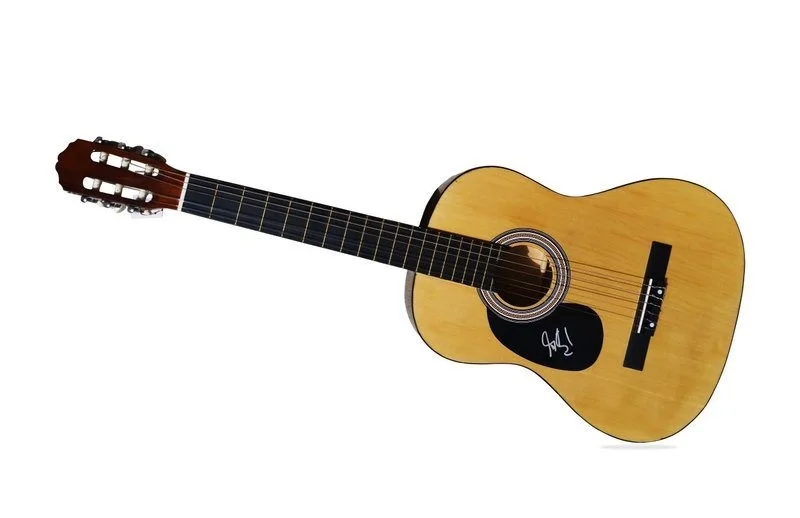 Gilby Clarke — Gilby Clarke authentic signed acoustic guitar W/ Certificate Autographed (A)