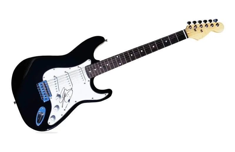Josh Groban — Josh Groban authentic signed rock electric guitar W/Cert Autographed A0001