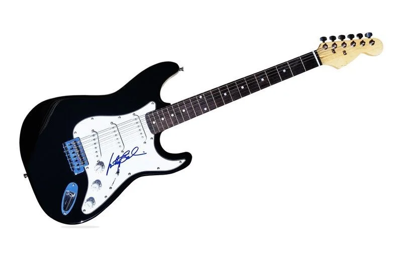 Marty Balin — Marty Balin Jefferson Airplane signed electric guitar w/Certificate Autograph A1