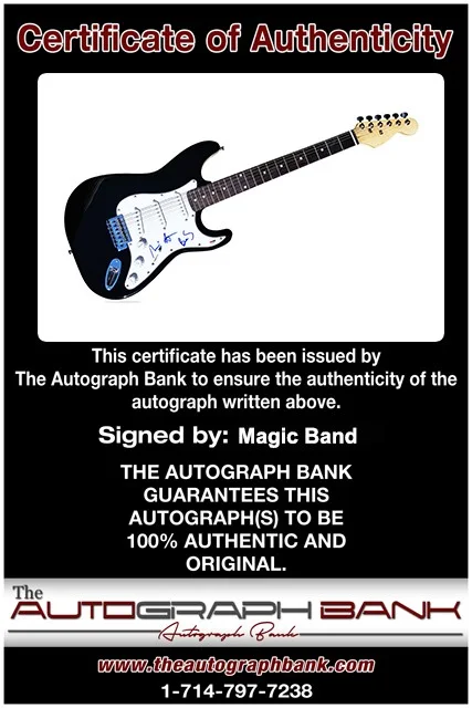 Magic! — Magic! authentic signed rock electric guitar W/Certificate Autographed (1), image 2