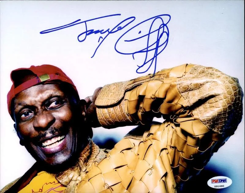 Jimmy Cliff — Jimmy Cliff PSA authentic signed rock 8x10 photo W/Cert Autographed A0002