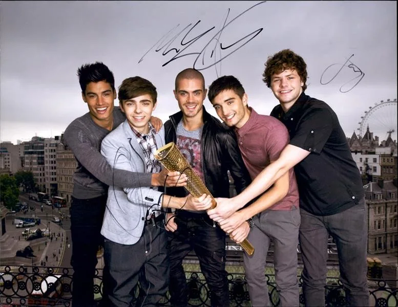 The Wanted — The Wanted Band Authentic signed rock 10x15 photo W/Cert Autographed 26-c