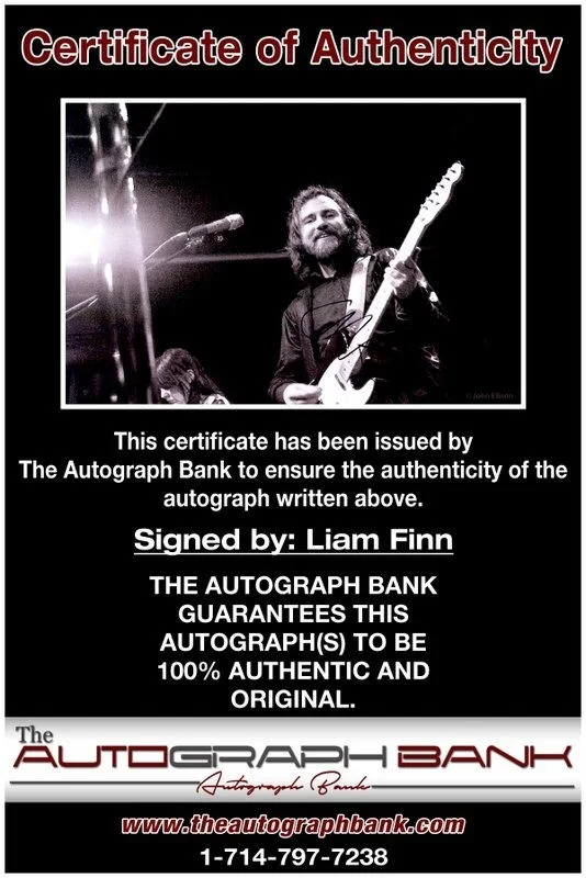 Liam Finn — Liam Finn Authentic signed rock 10X15 photo W/Certificate Autographed (B2), изображение 2
