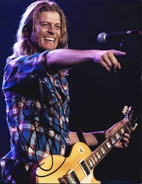 Wes Scantlin — Wes Scantlin of Puddle of Mudd authentic signed 8x10 photo W/Cert Autographed 4