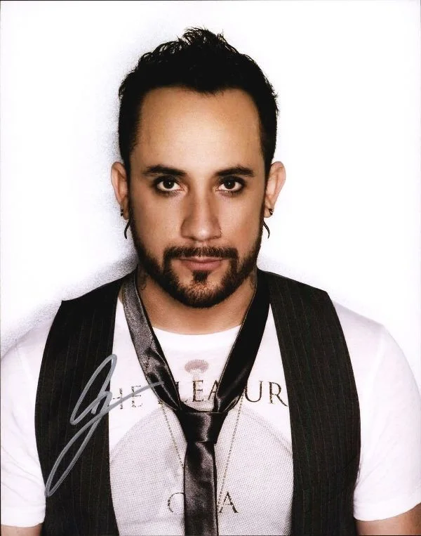 A.J. McLean — A.J. McLean Backstreetboys Authentic signed 8x10 photo |CERT 6142016-g