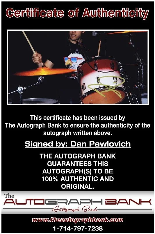 Dan Pawlovich — Dan Pawlovich Valencia Authentic signed 8x10 photo |CERT Autographed 1182016-a, изображение 2