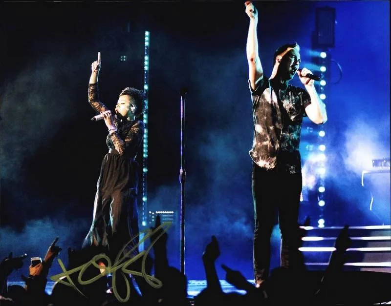 Michael Fitzpatrick — Fitz and The Tantrums Michael Fitzpatrick signed 8x10 photo |CERT A0001, image 2