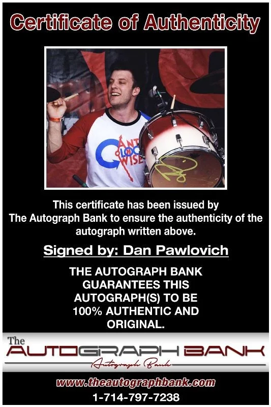 Dan Pawlovich — Dan Pawlovich Valencia Authentic signed 8x10 photo |CERT Autographed 1182016-c, изображение 2