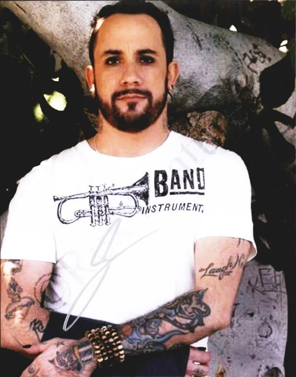 A.J. McLean — A.J. McLean Backstreetboys Authentic signed 8x10 photo |CERT 6142016-a