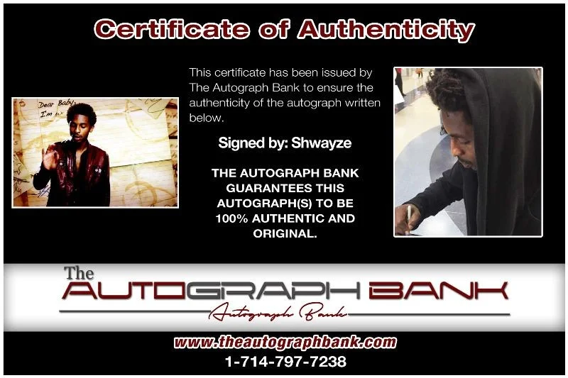 Shwayze — Shwayze authentic signed RAPPER 10x15 photo W/Certificate Autographed (127g1), изображение 2