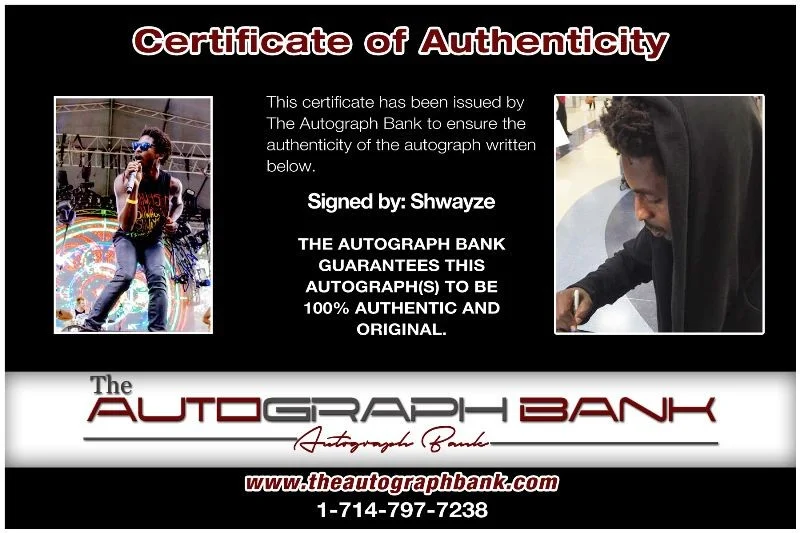Shwayze — Shwayze authentic signed RAPPER 10x15 photo W/Certificate Autographed (127o1), изображение 2