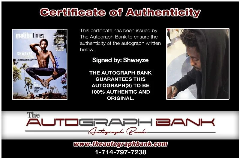 Shwayze — Shwayze authentic signed RAPPER 10x15 photo W/Certificate Autographed (127b1), изображение 2