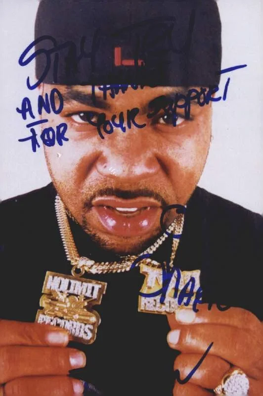 Mr Magic — No Limit Records Awood Johnson Mr Magic signed rap 4x6 photo W/Cert Autograph A8
