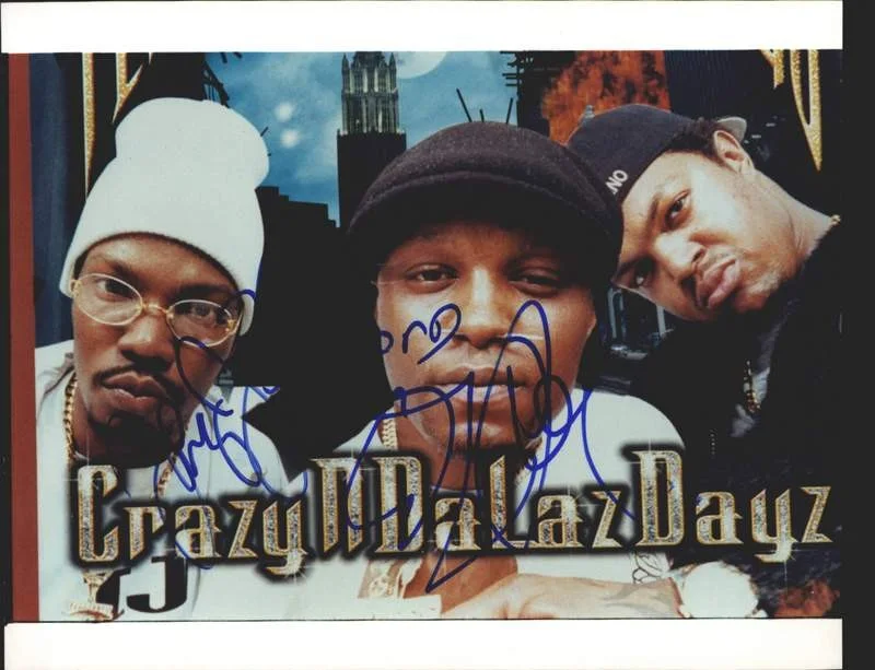 Three Six Mafia — Three Six Mafia authentic signed rap 8x10 photo W/Certificate Autographed A1169
