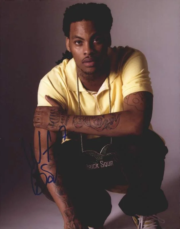 Waka Flocka Flame — Waka Flocka-Flame authentic signed rap 8x10 photo W/Certificate Autographed 1204