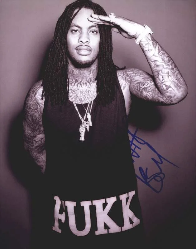 Waka Flocka Flame — Waka Flocka-Flame authentic signed rap 8x10 photo W/Certificate Autographed 1203