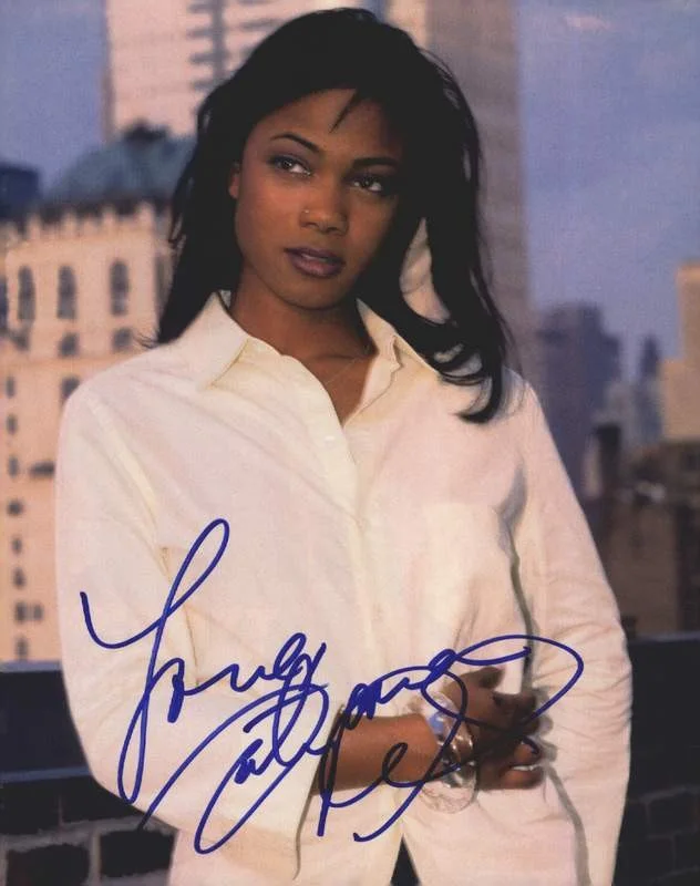 Tatyana Ali — Tatyana Ali authentic signed rap 8x10 magazine page /Certificate Autographed A66