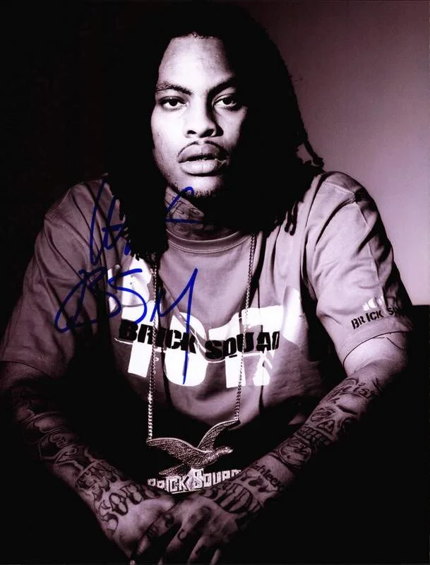 Waka Flocka — Waka Flocka Flame authentic signed rap 8x10 photo W/Cert Autographed A00305