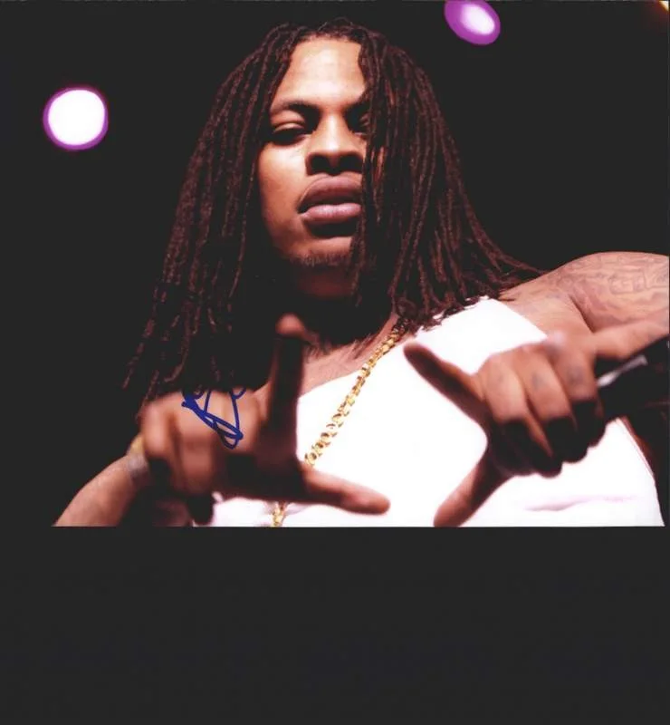 Waka Flocka Flame — Waka Flocka-Flame authentic signed rap 8x10 photo W/Certificate Autographed 1197
