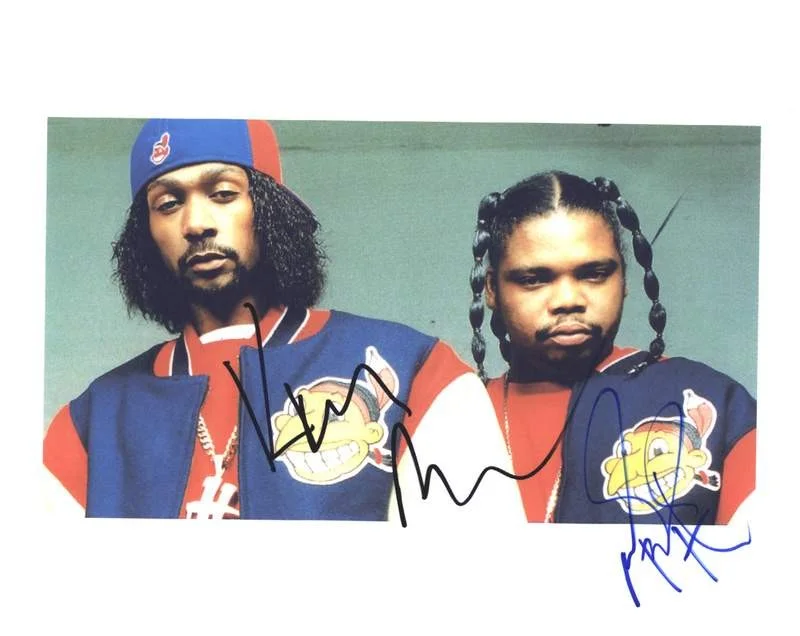 Wish & Krayzie Bone — Wish Thugs N Harmony Krayzie Bone signed 8x10 photo W/Certificate Autograph 1218