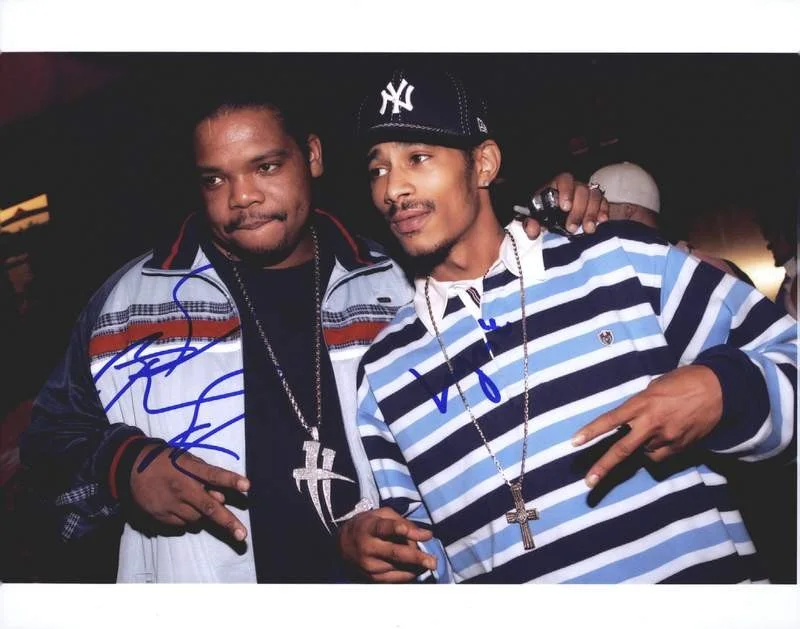 Wish & Layzie Bone — Wish Layzie Bone Thugs N Harmony signed 8x10 photo W/Cert Autograph (A1222)