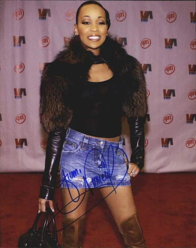Monica Arnold — Monica Arnold authentic signed rap 8x10 photo W/Certificate Autographed (A00179)
