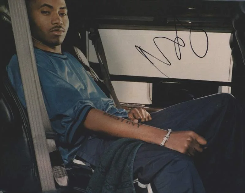 Nas Jones — Rapper Nas Jones authentic signed rap 8x10 photo W/Certificate Autographed 0987