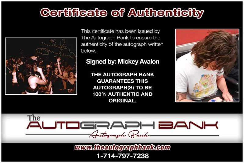Mickey Avalon — Mickey Avalon authentic signed rap 8x10 photo W/Certificate Autographed (A00124), image 2