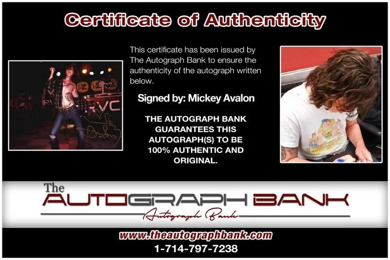 Mickey Avalon — Mickey Avalon authentic signed rap 8x10 photo W/Certificate Autographed (A00123), image 2