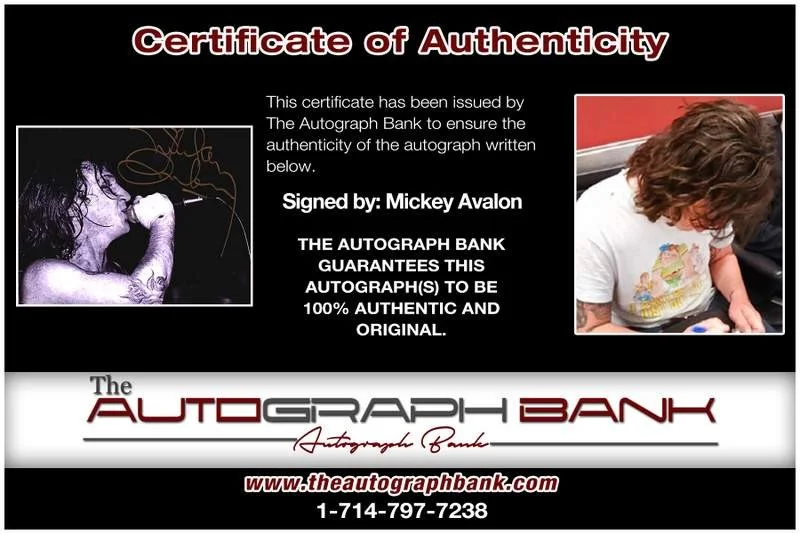 Mickey Avalon — Mickey Avalon authentic signed rap 8x10 photo W/Certificate Autographed (A00203), image 2