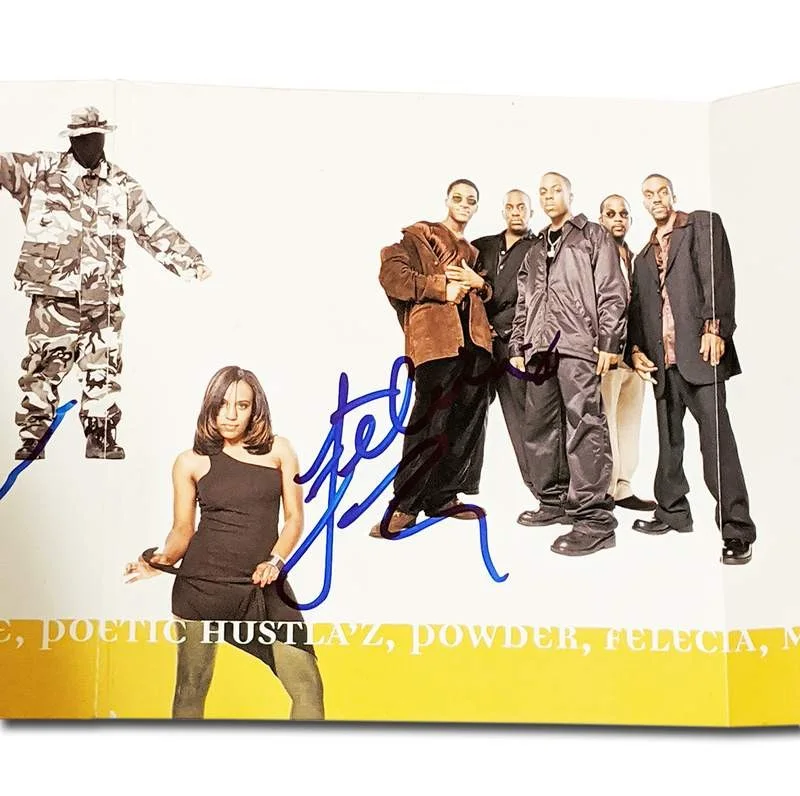 Mo Thugs — Bone Mo Thugs signed CD booklet Dj Ice Flesh Krayze Layze Wish Mo Hart Felicia, изображение 4