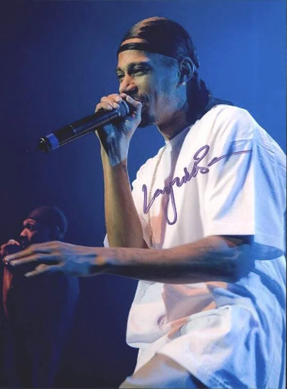 Layzie Bone — Layzie Bone Thugs N Harmony signed rap 8x10 photo W/Cert Autographed (A0806)