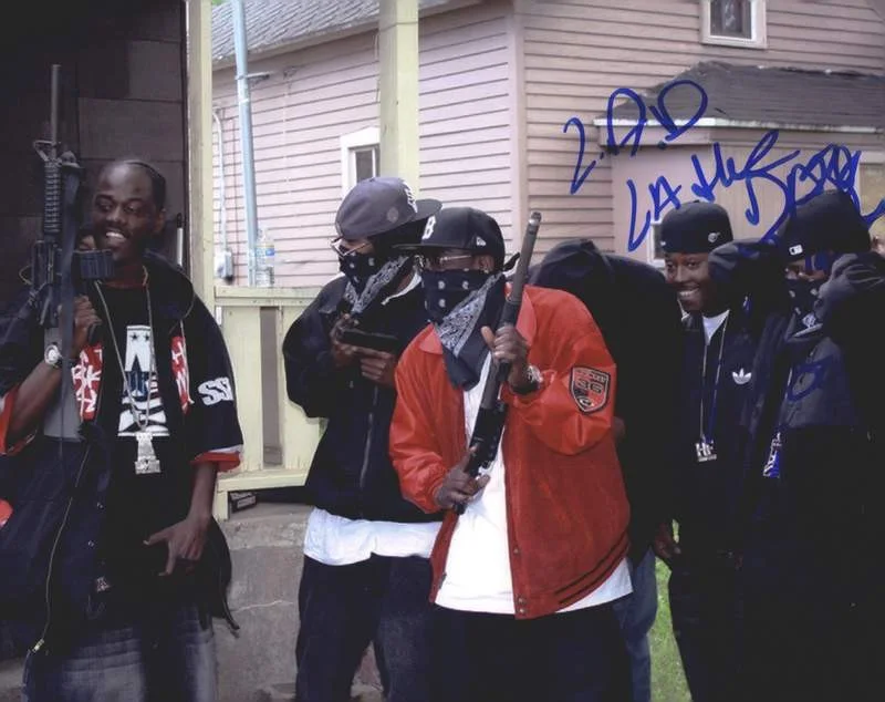 La The Darkman — La The-Darkman authentic signed rap 8x10 photo W/Certificate Autographed (A0780)