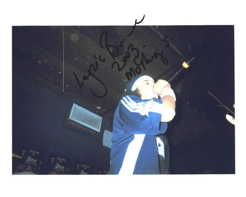 Layzie Bone — Layzie Bone Thugs N Harmony signed rap 8x10 photo W/Cert Autographed (A0817)