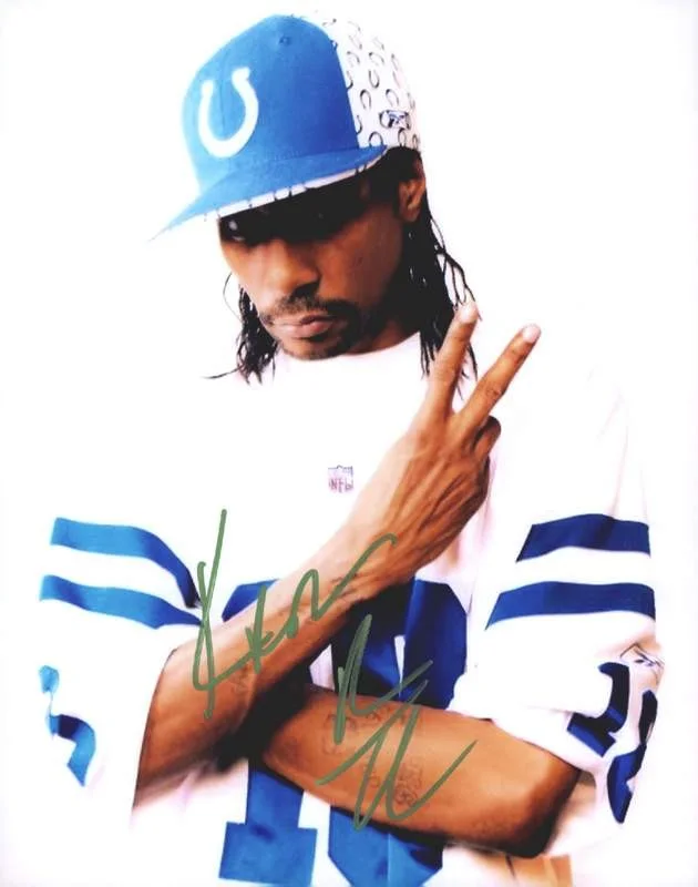 Krayzie Bone — Thugs N Harmony Krayzie Bone signed rap 8x10 photo W/Cert Autographed (A0706)