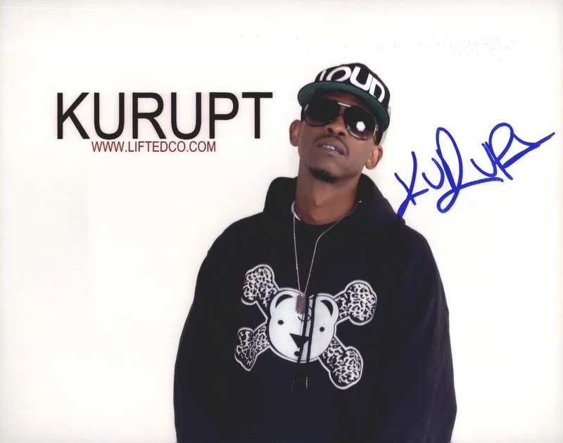 Kurupt — Death Row Kurupt authentic signed rap 8x10 photo W/Certificate Autographed A0756