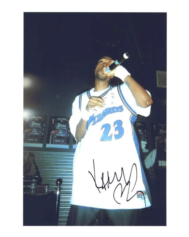 Krayzie Bone — Thugs N Harmony Krayzie Bone signed rap 8x10 photo W/Cert Autographed (A0708)