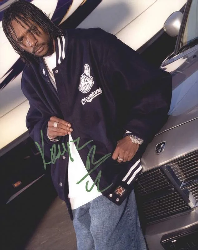 Krayzie Bone — Thugs N Harmony Krayzie Bone signed rap 8x10 photo W/Cert Autographed (A0703)